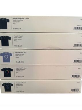 Apple TShirt Boxes (Box only)